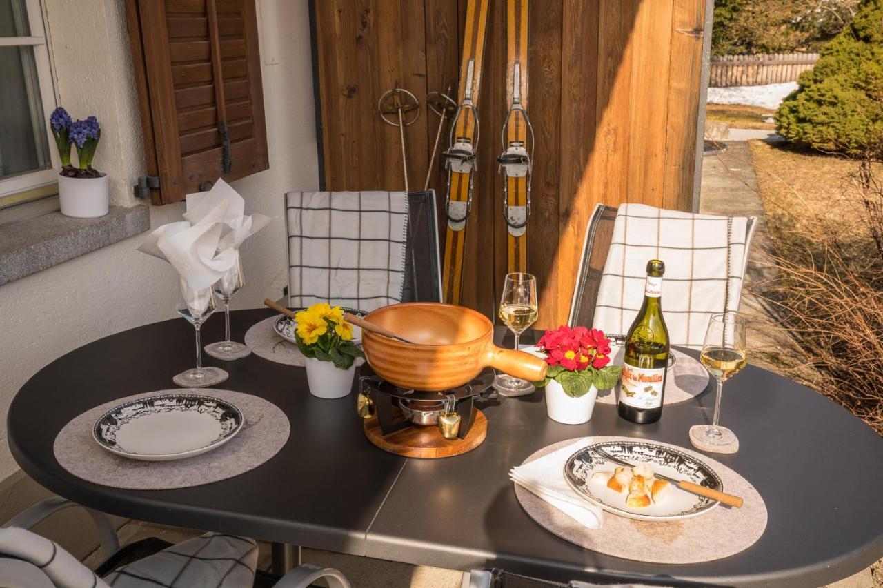 Chalet Spitzhorn - Your Peak Getaway - Private Terrasse & Gratis Parkplatz Gsteig Eksteriør bilde